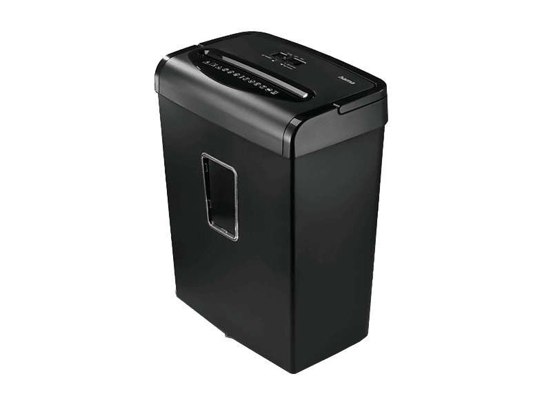 Destructora de papel - Hama 00050589, 8 Hojas DIN-A4, Clase Protección 3, 68 dB(A), Negro