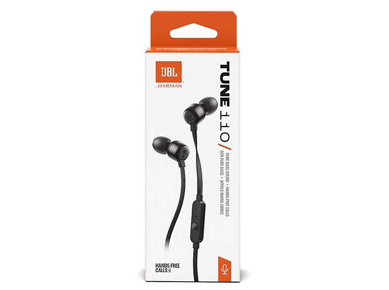 JBL T110 Czarne – zdjęcie 2