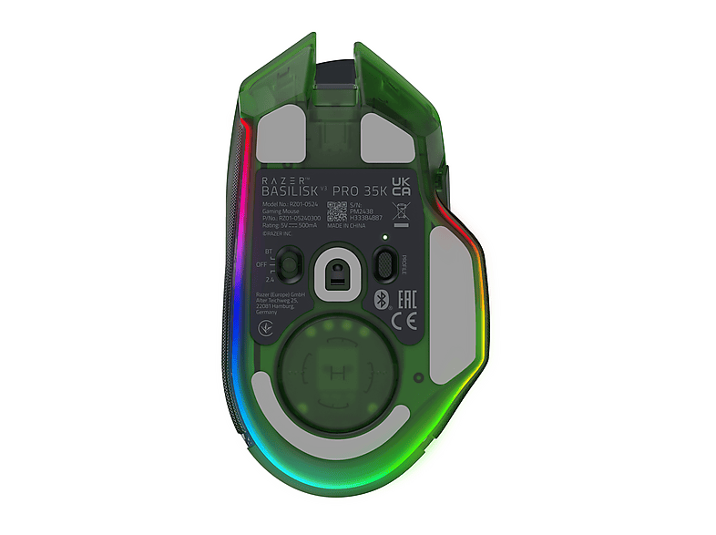 RAZER Basilisk V3 Pro 35K Kablosuz Mouse Yeşil Fiyat & Özellik