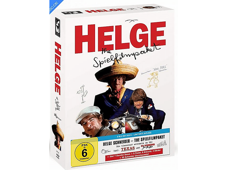 Helge Schneider - The Spielfilmpaket Blu-ray