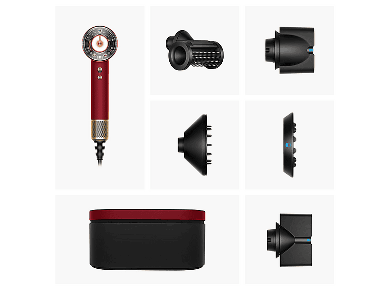Dyson HD16 Supersonic™ nural Haartrockner Samtrot & Gold (1600 Watt) — Foto 3 von 5