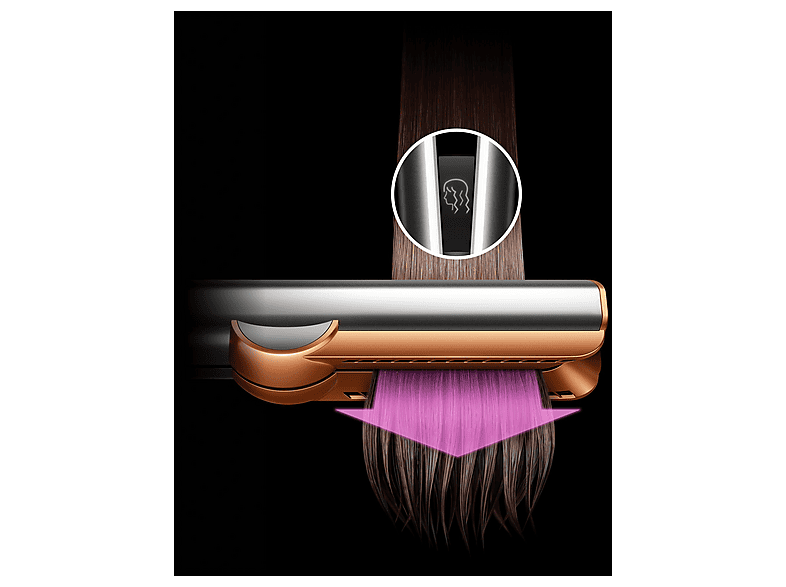 Dyson 596931-01 HT01 Airstrait Haarglätter Samtrot und Gold (1600 Watt) — Foto 5 von 5