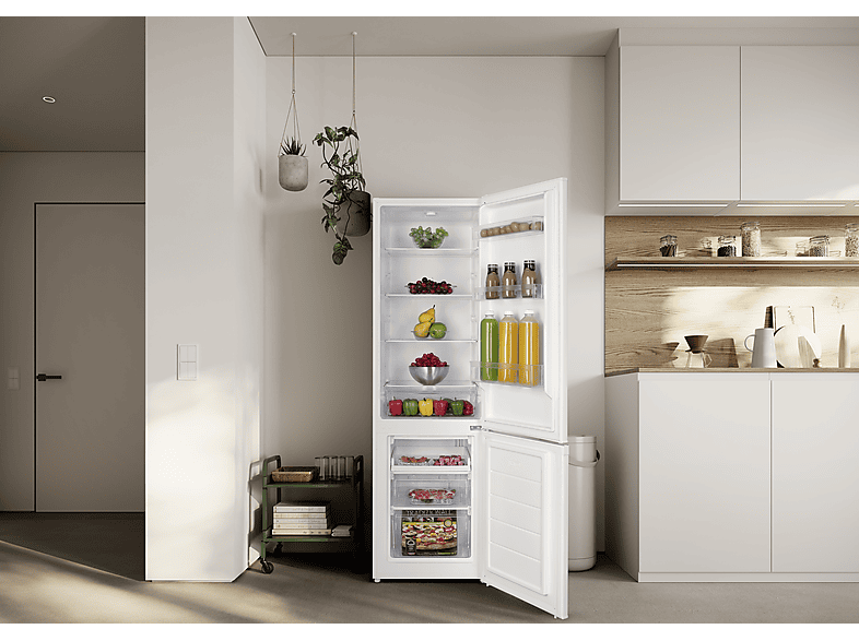 Thumbnail - OK. OFK 651 E W Kühlgefrierkombination (E, 262 l, 1800 mm hoch, Weiß)