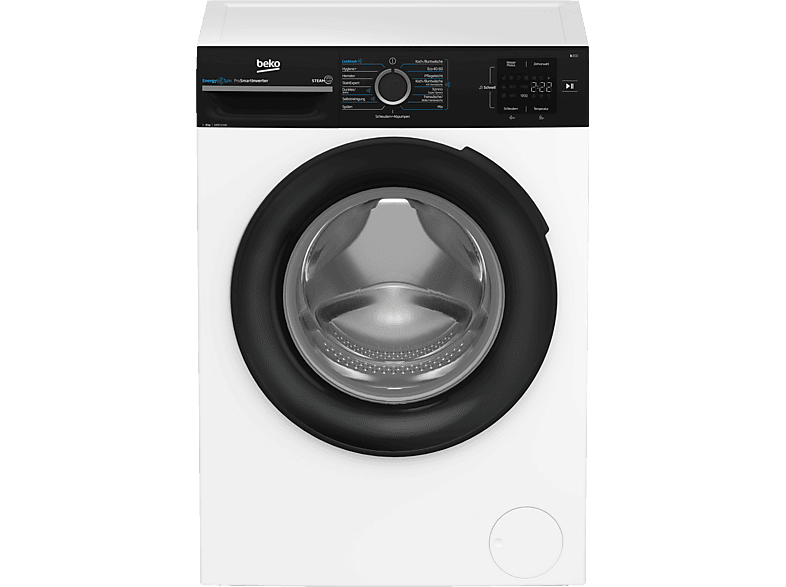 BEKO BMMS3WFU4841W Wachmaschine (8 kg, 1400 U/Min., A)
