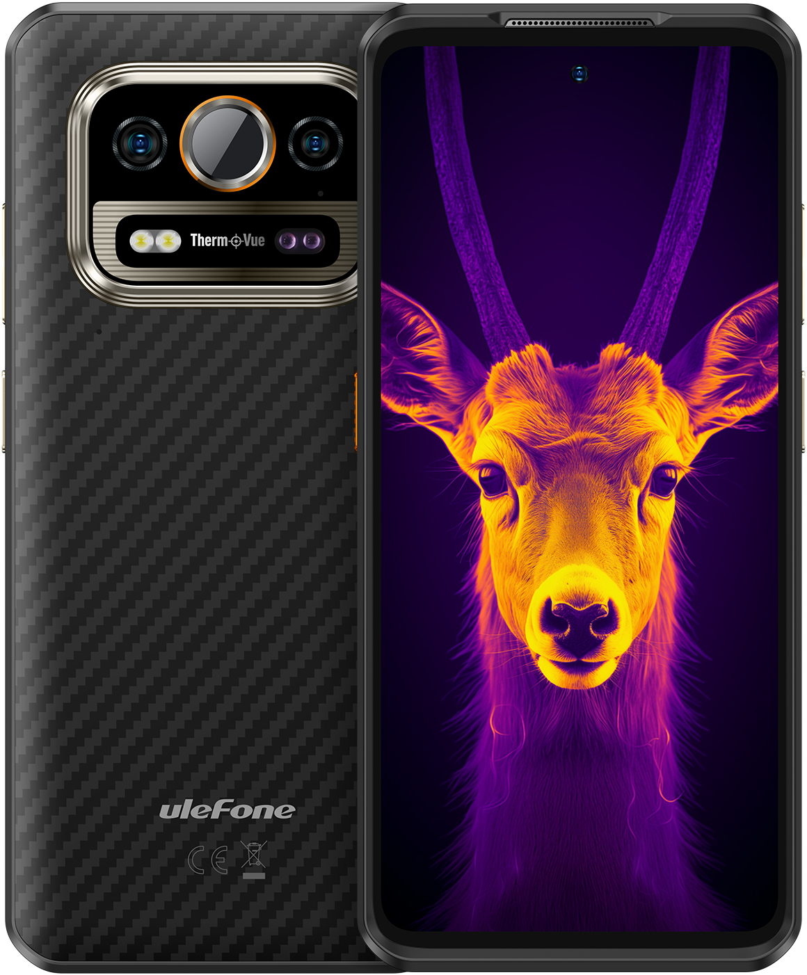 ULEFONE ARMOR 25T PRO 5G 8/256 GB DualSIM Fekete Kártyafüggetlen Okostelefon
