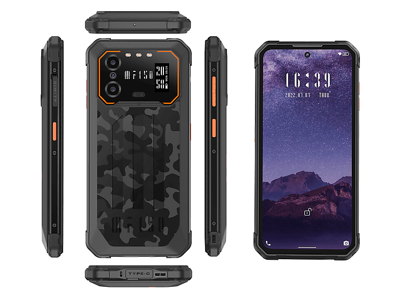 Smartfon IIIF150 B2 4G (LTE) 6 GB/ 256 GB Czarny – zdjęcie 3