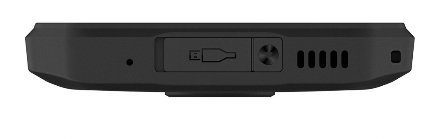 Czarny profil smartfona z portem ładowania, mikrofonem i kratką głośnika.