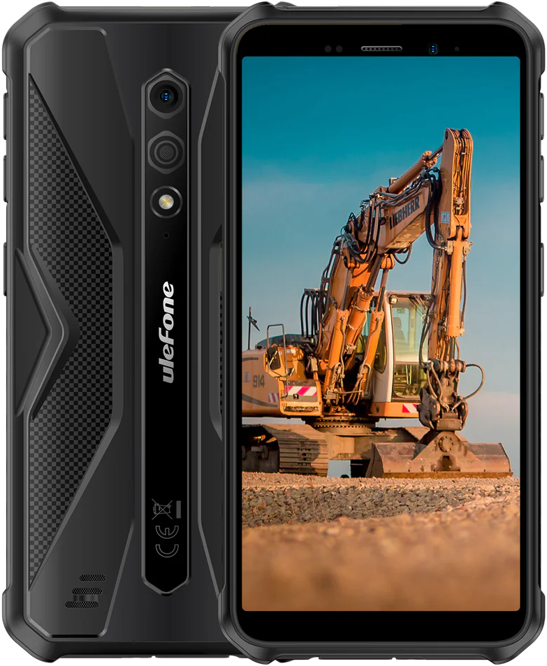ULEFONE ARMOR X12 3/32 GB DualSIM Fekete Kártyafüggetlen Okostelefon
