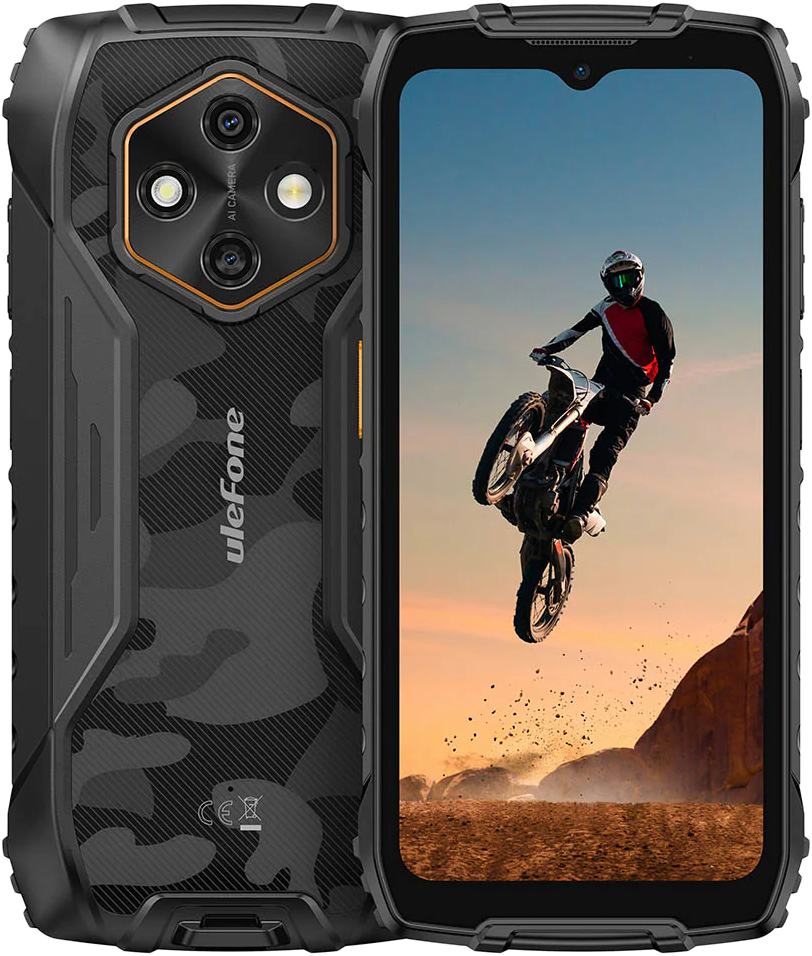 ULEFONE RUGKING 4 PRO 8/256 GB DualSIM Fekete Kártyafüggetlen Okostelefon