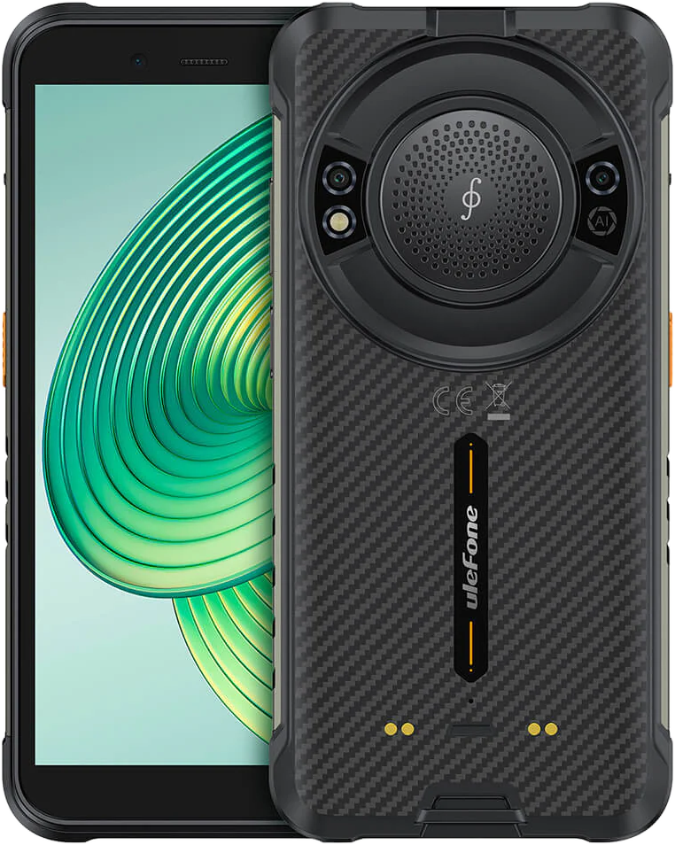 ULEFONE RUGKING 8/256 GB DualSIM Fekete Kártyafüggetlen Okostelefon