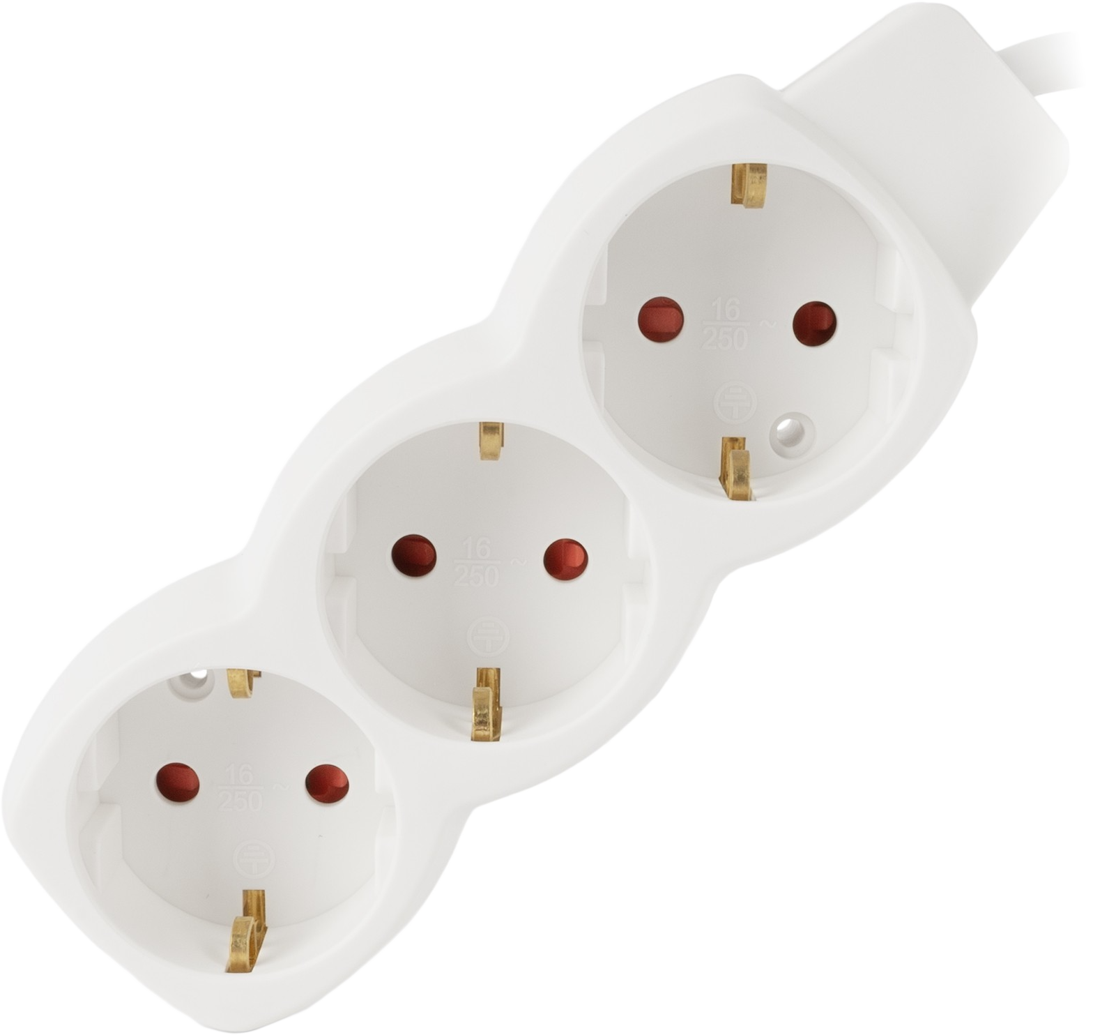 ENTAC Elosztó, 3 foglalat, 3m (ESE1.5G3-3)