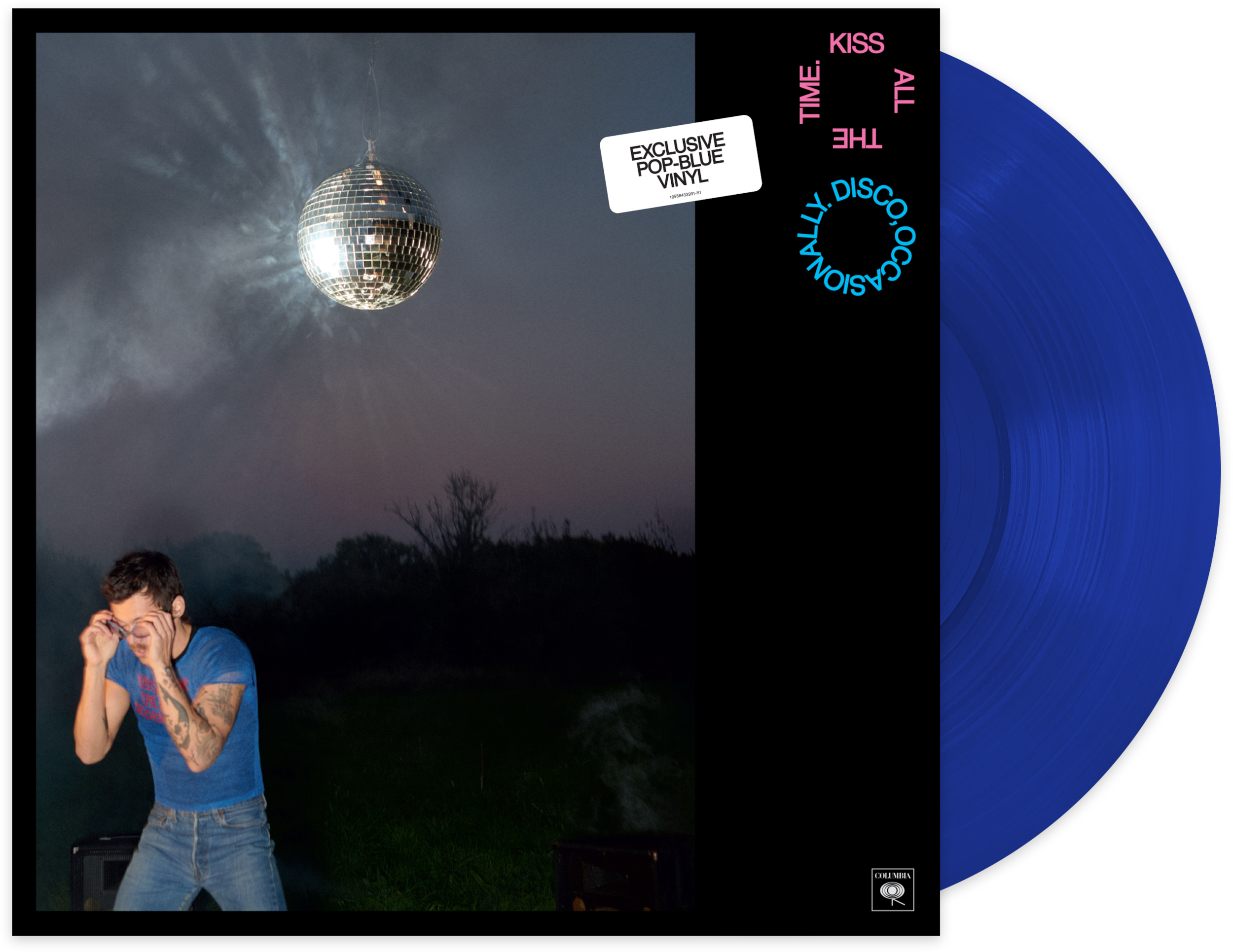 Harry Styles - Kiss All The Time. Disco, Occasionally (High Quality) (Pop-Blue Vinyl)