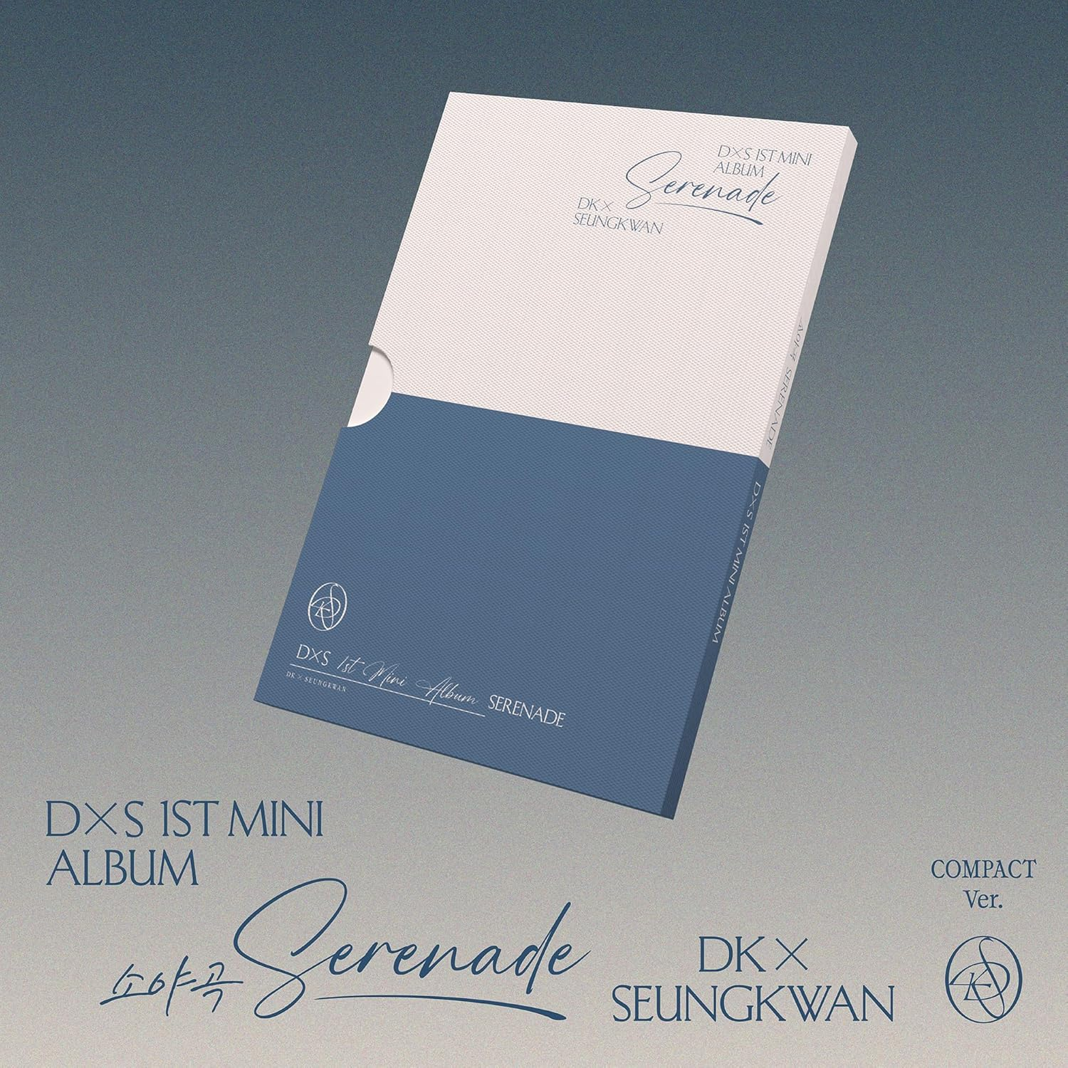 Fehér és kék album borító 'Serenade' címmel és előadói részletekkel.