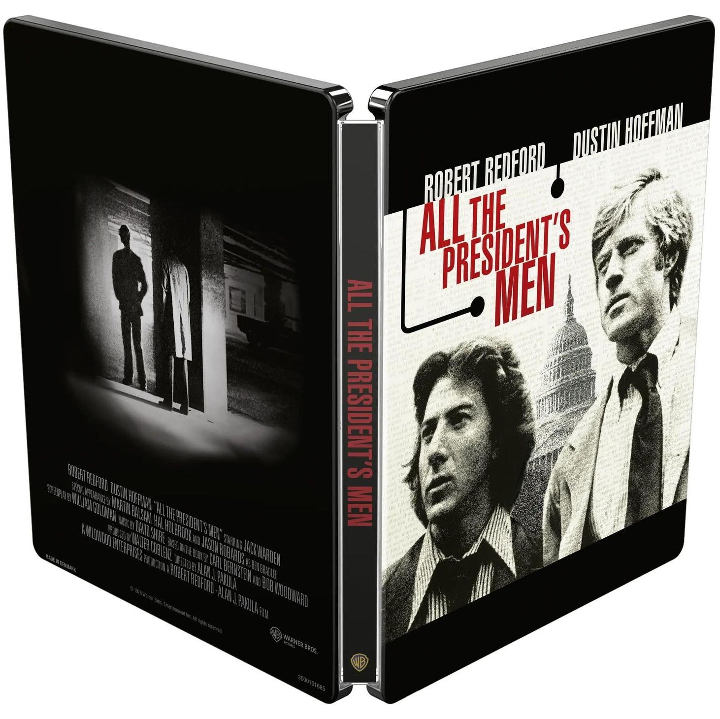 Film-Steelbook mit Robert Redford und Dustin Hoffman. Titel: All the President's Men.