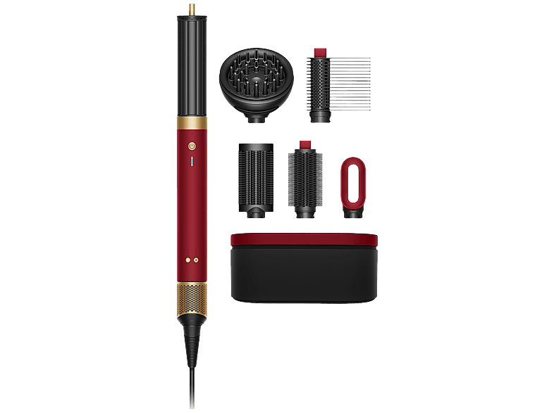 Dyson Airwrap Co-anda 2x Curly + Coily Red Velvet / Gold