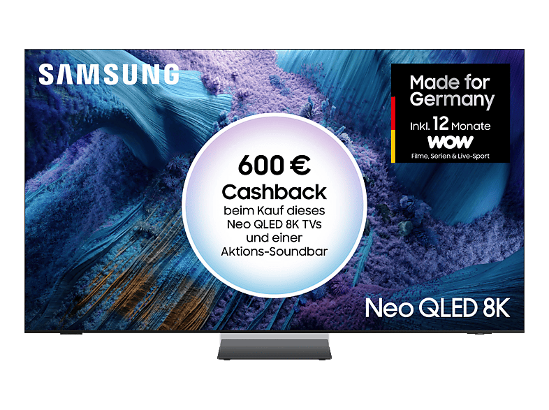 SAMSUNG GQ85QN990F Mini LED / Neo QLED 8K TV (85 Zoll 214 cm, UHD 8K, SMART TV)