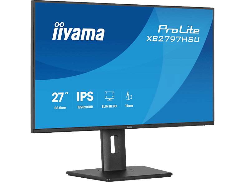 IIYAMA XB2797HSU-B1 27 Zoll Full-HD Monitor 4 ms Reaktionszeit 120 Hz