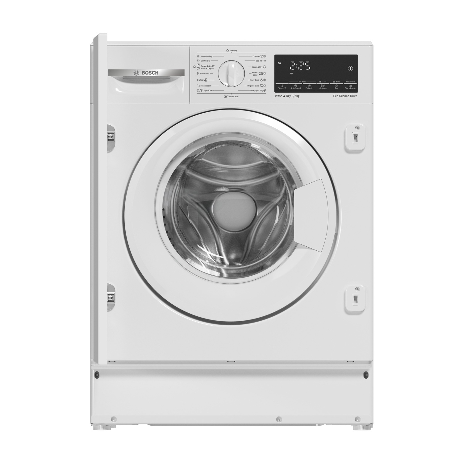 Bosch Wkd28490Eu Lavasciuga Incasso, Caricamento frontale, 8 kg, 15 programmi, Profondità 53 cm, Giri 1400 rpm, Bianco, livello rumorosità centrifuga