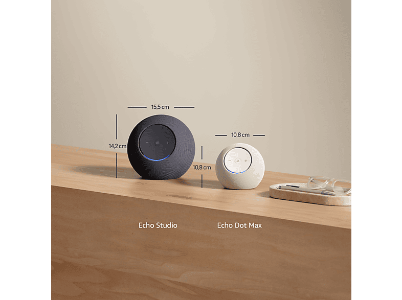 AMAZON Echo Dot Max (2025 release) | Graphite Smart speaker Grijs