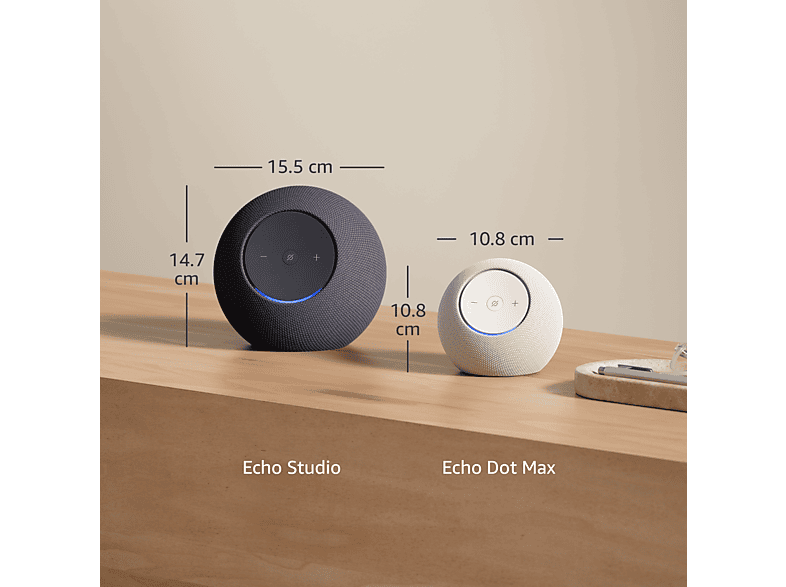 amazon Echo Studio with Alexa チャコール AMAZON Echo Studio (2025 release) | Graphite Smart speaker Grijs