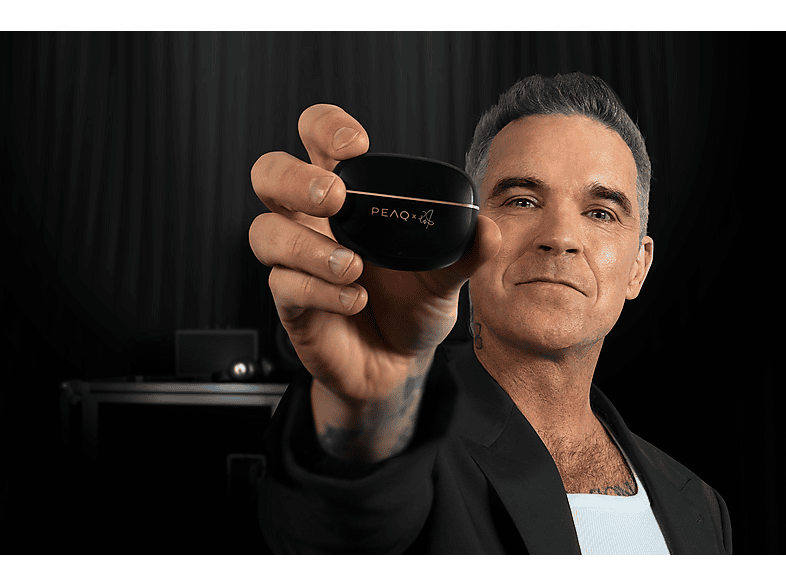 Thumbnail - PEAQ ICONIC Sound 3 - PTW-4000-RW, In-ear Kopfhörer Bluetooth Schwarz