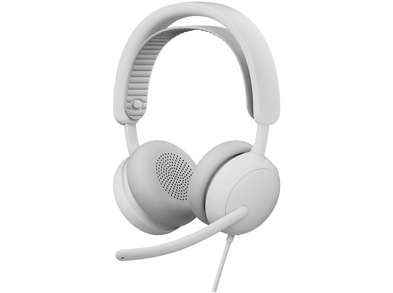Casque sans fil Logitech Zone 2 ANC supra-auriculaire Blanc