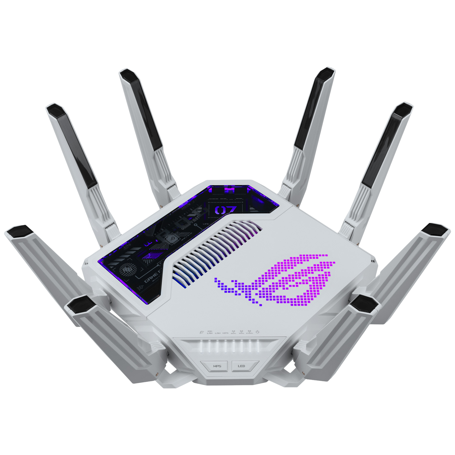 Asus Rog Rapture Gt-be19000ai Tri-band Wifi 7 Gaming-router afbeelding