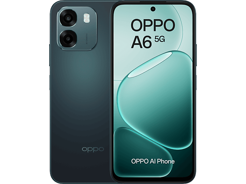 OPPO A6 5G, Sapphire Black, 256 GB, 6 GB RAM, 6.75 LCD, Mediatek Dimensity 6300 (6nm), 6.500mAh