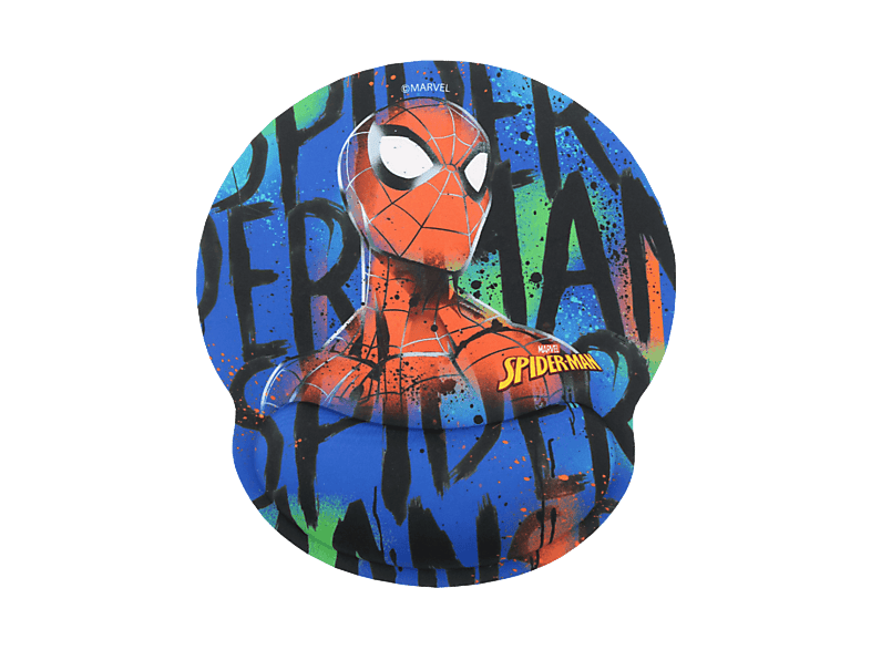 Alfombrilla ratón - Wondee Spiderman, Resistente al Agua, Silicona, Ergonómica