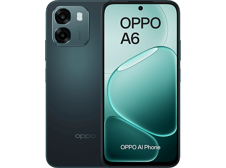 OPPO A6 4G, Sapphire Black, 256 GB, 6 GB RAM, 6.75" LCD, Qualcomm Snapdragon®685 (6nm), 6.500mAh