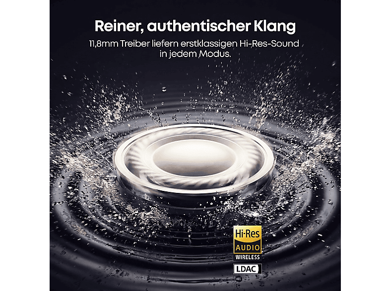 Thumbnail - SOUNDCORE BY ANKER AeroFit 2 Pro, Open-ear Kopfhörer Bluetooth Glänzendes Weiß