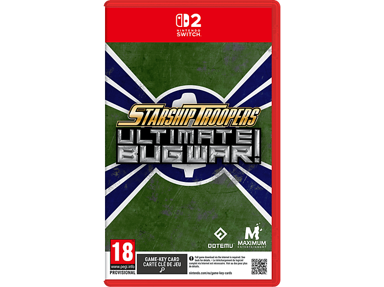 Nintendo Switch 2 Starship Troopers: Ultimate Bug War (Game Key Card)