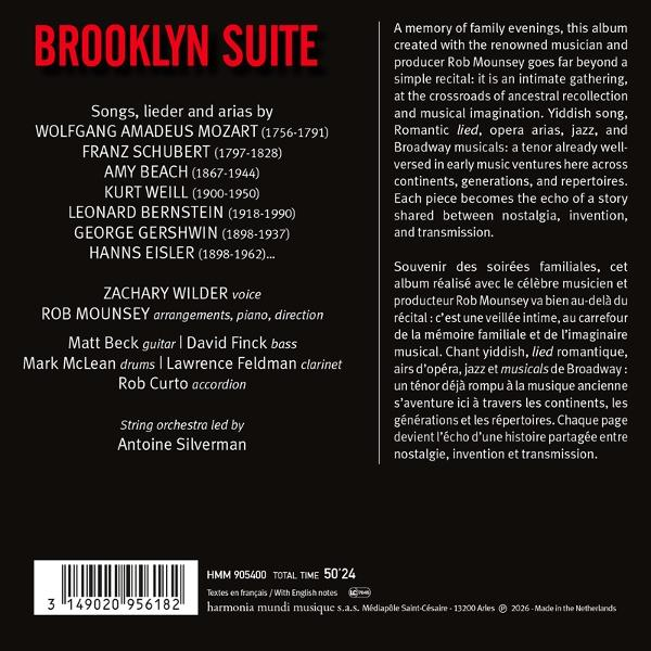 Album "Brooklyn Suite" mit Komponistenliste und Beschreibung.