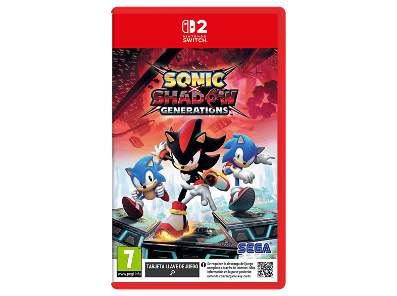 Nintendo Switch 2 Sonic X Shadows Generations (Game Key Card)