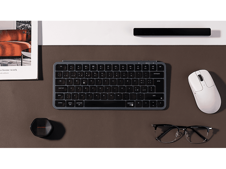 Thumbnail - KEYCHRON B1 Pro - Ultra Slim Kabellose 75%, Mac/Win/Linux, deutsches Layout, Tastatur, Mechanisch, kabelgebunden und kab...