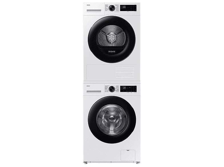 Thumbnail - SAMSUNG DV90DG52A0AEEG Wärmepumpentrockner (9 kg, Weiß)