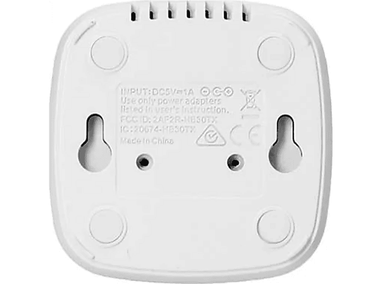 Alecto DVM-64 Babyphone mit Kamera und 2,4 Zoll Farbdisplay, Gegensprechfunktion und Temperaturanzeige, Weiß — Foto 5 von 5