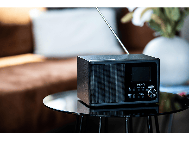 Thumbnail - PEAQ PDR 170BT-B-2 Radio, DAB+, Bluetooth, Schwarz