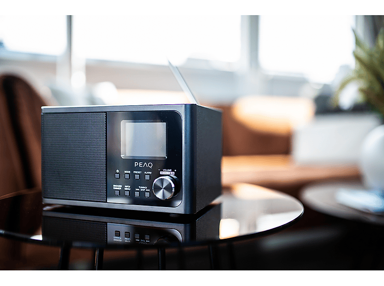 Thumbnail - PEAQ PDR 170BT-B-2 Radio, DAB+, Bluetooth, Schwarz