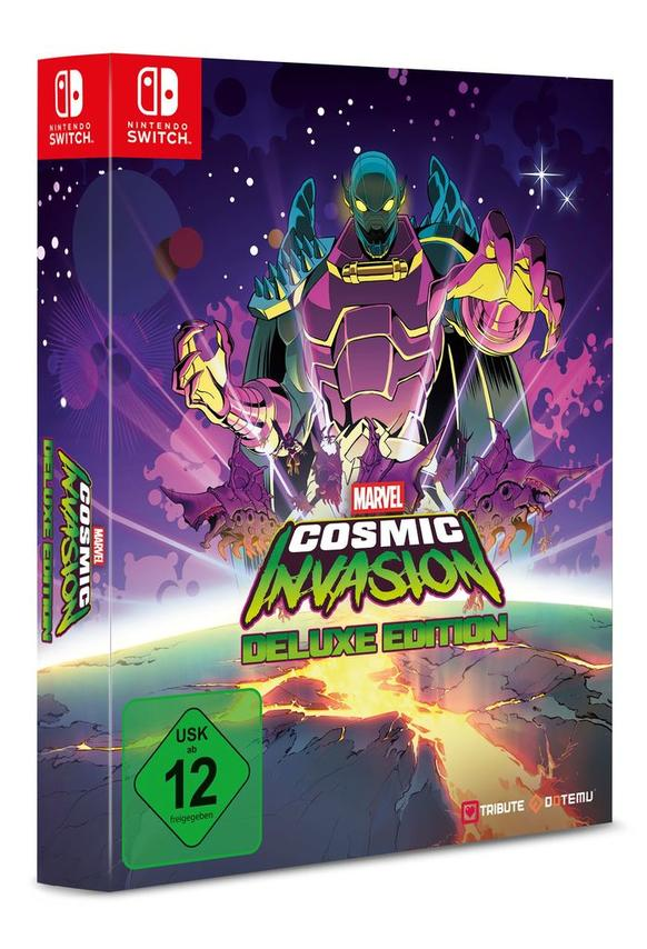 Nintendo Switch Spiel "Marvel Cosmic Invasion Deluxe Edition" mit kosmischem Wesen
