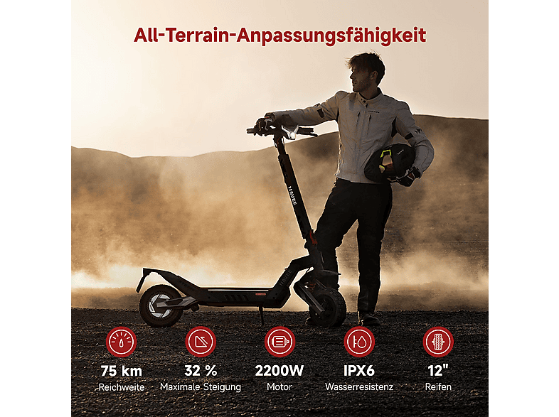 Navee XT5 pro E-Scooter; E-Scooter----E-Roller — Foto 5 von 5