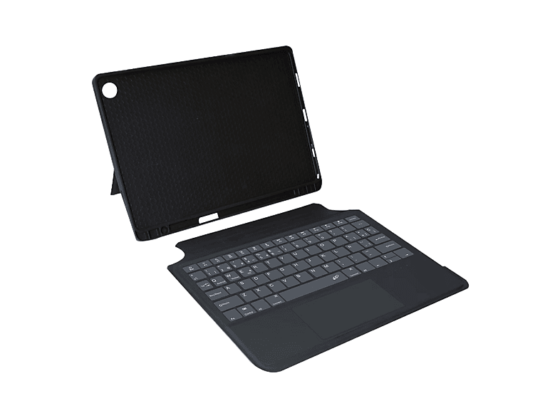 Funda tablet - Silver HT Magnet Touch, Para Samsung Galaxy Tab A11+, Incluye Teclado, Sistema Magnético, Negro