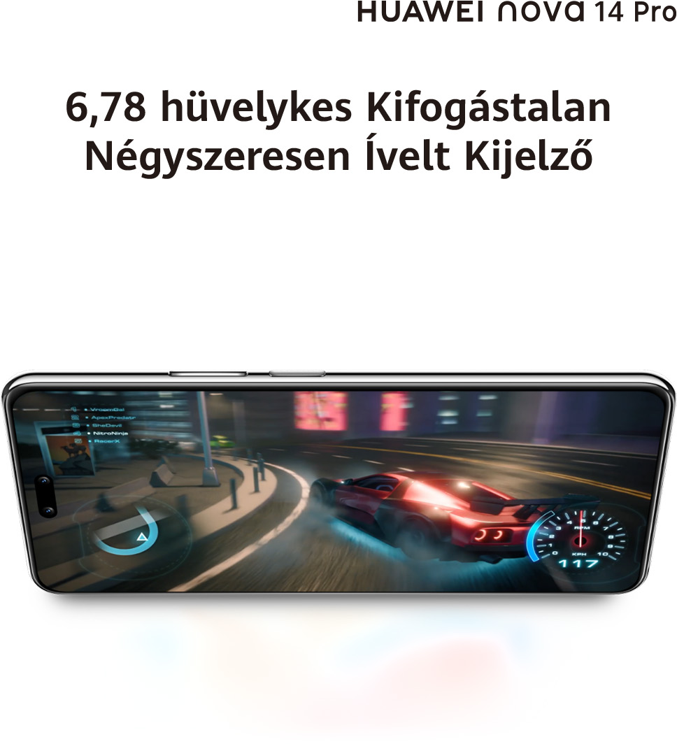 Egy piros versenyautó csúszik egy kanyarban egy éjszakai úton.