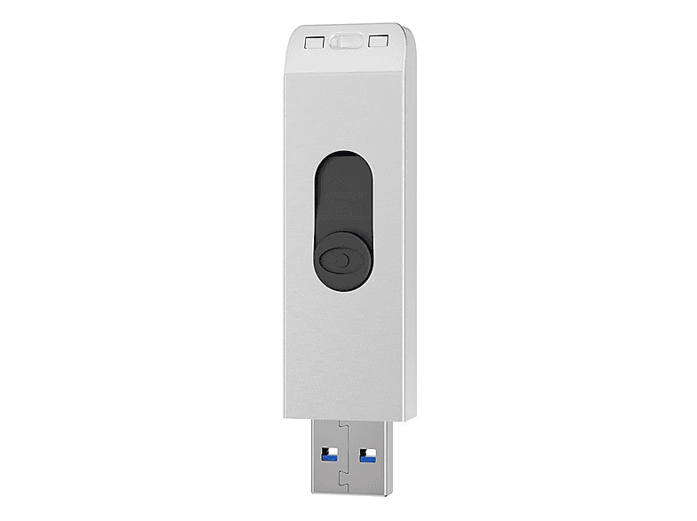 HP HPFD819W USB 3.2 Flash Drive 256GB, Silber; USB Stick — Foto 2 von 4
