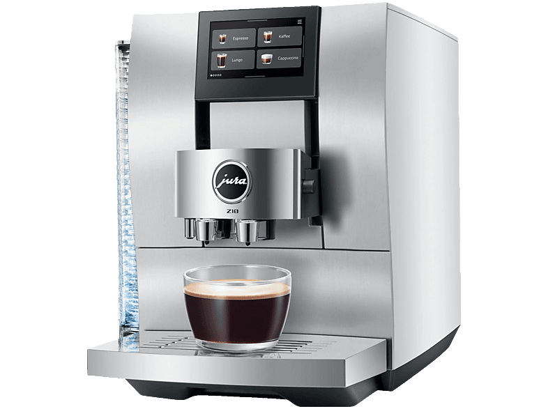 JURA Z10 (EB) Kaffeevollautomat Aluminium White