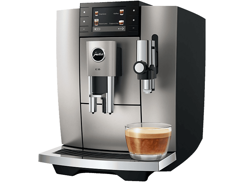 JURA E8 (ED) Kaffeevollautomat Midnight Silver