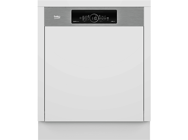 BEKO BDSN36462XP Geschirrspüler (teilintegrierbar, 598 mm breit, 38 dB (A), A)
