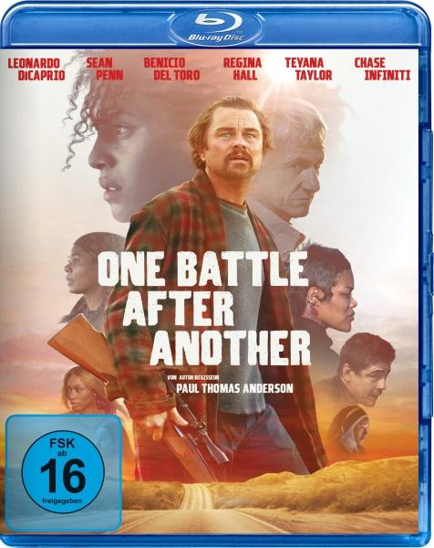Blu-ray-Cover: Filmplakat mit Leonardo DiCaprio, Sean Penn und anderen Darstellern.