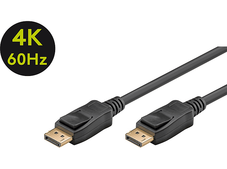 Thumbnail - GOOBAY DisplayPort™-Kabel 1.2, Schwarz
