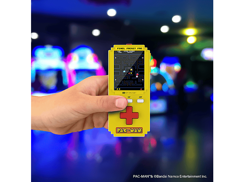 My Arcade Pixel Pocket Pro Pac-Man Portable Gaming System; Retro Pocket System — Foto 3 von 3